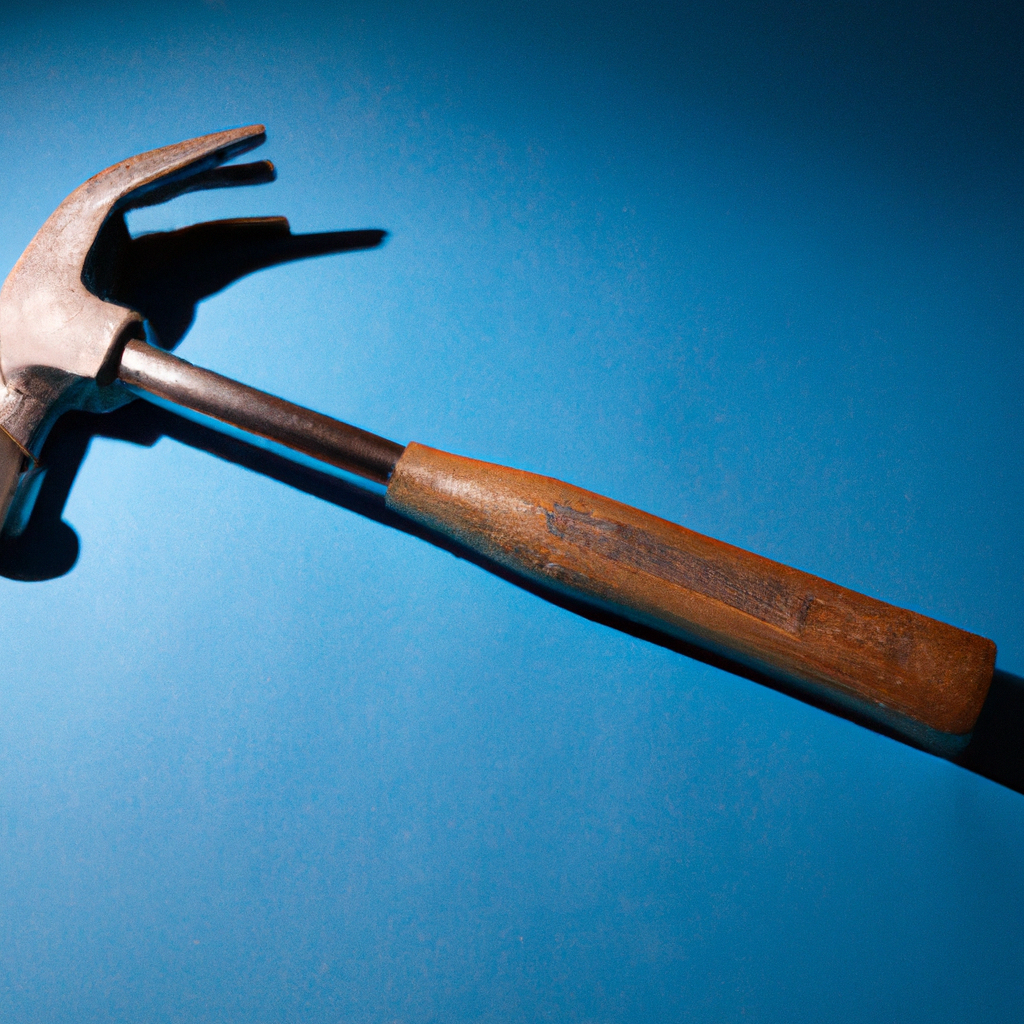 30. ¿Cuál es la forma más eficiente de sujetar un martillo de hierro para trabajar con él?