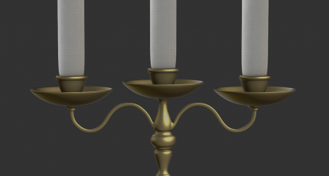 ¿Qué elementos decorativos suelen complementar mejor un candelabro de hierro en una habitación?